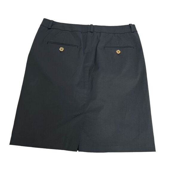 MaxMara weekend charcoal gray pencil skirt size 8 - Picture 3 of 14